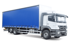 Car Hire New Milton - 26 Tonne Curtain Side Truck - Truck hire New milton