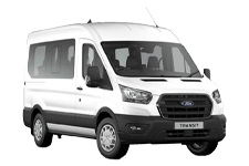 Car Hire New Milton - Ford Minibus - Accommodates 12 Passengers - Minibus hire New milton