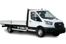 Car Hire New Milton - Ford Transit Dropside Van - Van hire New milton